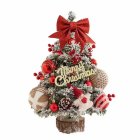 Pre-Decorated Artificial Mini Christmas Tree 45cm Tabletop Decor