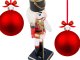 Christmas Wooden Nutcracker, Decorative Figurine, 25 cm