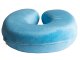 U-Shaped Memory Foam Travel Neck Pillow for Car and Airplane, Blue