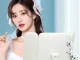 Folding LED Makeup Mirror with 3 Light Modes, USB, White