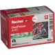 Fischer DuoPower 6x30 mm Universal Plugs, 100 pcs