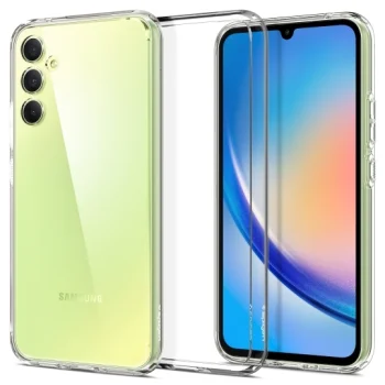 Samsung Galaxy A34 (SM-A346) Spigen Ultra Hybrid Case Cover, Crystal Clear