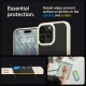 Spigen Crystal Hybrid Case for iPhone 15 Pro Max, Clear Beige