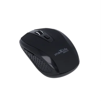 Maxlife Home Office MXHM-02 Wireless Optical Mouse, 800/1200/1600 DPI, Black