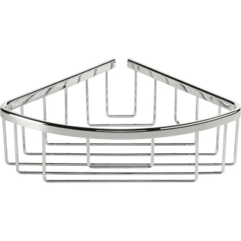 Tesa Aluxx Corner Shower Shelf 40200, Chrome Aluminium