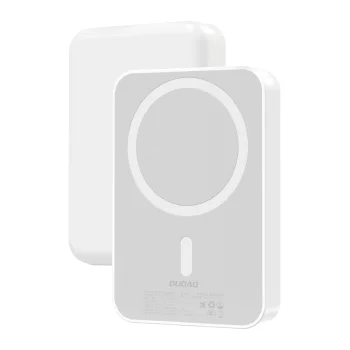 Dudao K26 10000mAh 20W Power Bank with MagSafe, White