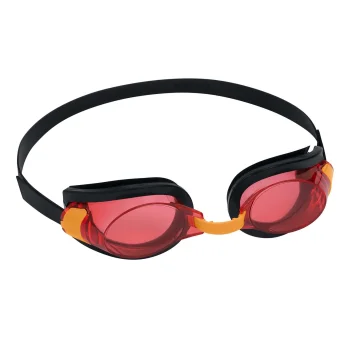 Bestway 21005 Kids Swimming Goggles, Red/Black