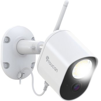 Toucan TSLC10WU-ML Security Light Camera with Radar Motion Detection