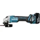 Makita DGA513RT3J Cordless Angle Grinder 18V 125 mm with 3x 5.0 Ah Batteries and Case