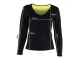 Women\'s Neoprene Fitness Long Sleeve Shirt, Black, XXL