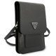 Сумка-кошелек Guess Saffiano Triangle для смартфона, черная