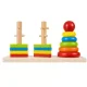 Kruzzel 19870 Wooden Sorter Toy for Kids, Multicolor