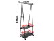 Clothes Hanger Rack on Wheels