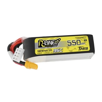 Tattu R-Line 550mAh 11.1V 95C 3S1P XT30 LiPo Battery