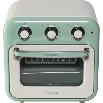 Ariete Vintage Hot Air Fryer & Mini Oven 16L, Green