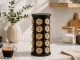 Rotating Coffee Capsule Stand, Black, 40 Capsules