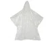 Compact Raincoat / Poncho, Universal Size, White