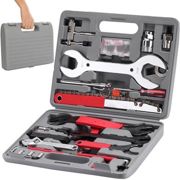 Bicycle Tool Kit 44 Pieces with Case