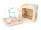 Ecotoys Wooden Educational Cube with Sorter and Maze