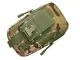 Tactical Military Waist Bag Molle System, Green Camo