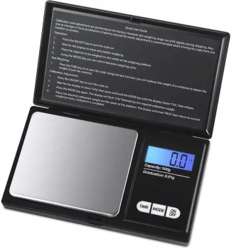 Ruhhy Pocket Scale 500g / 0.1g with Cover