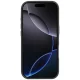 Audi iPhone 17 Pro Max Case RSQ Carbon Fiber Sport Red Circle, Black