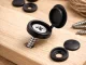 Black Screw Covers, 100 pcs