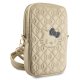Hello Kitty Bag Quilted Bows Strap, Gold