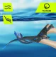 TSUNAMI Swimming and Diving Fins L/XL (42.5-47.5), Blue