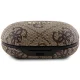 Guess 4G Metal TWS Bluetooth Earphones with ENC Docking Station, Brown