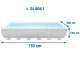 Rectangular Frame Pool Intex 26364 732 x 366 x 132 cm with Sand Filter Pump