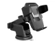 Universal Car Phone Holder for Windshield and Dashboard, black