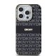 DKNY iPhone 15 Pro Case IML Mono & Stripe MagSafe, Black