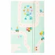 Double-Sided Foldable Foam Play Mat, Pandas and Street, 180 x 200 cm