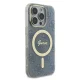 Guess iPhone 16 Pro Case IML 4G MagSafe, Blue