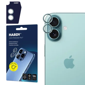 3mk HARDY Lens Protection Pro lens glass iPhone 17 - green