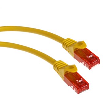 Сетевой кабель Maclean MCTV-303 Y UTP Cat6 Patchcord, 3м, желтый