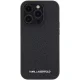Karl Lagerfeld Quilted K Pattern Case for iPhone 15 Pro, Black