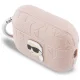 Karl Lagerfeld Monogram Karl Head Case for AirPods Pro 3, Pink