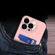 Case for Samsung Galaxy S23 with Stand and Card Pocket, Pink