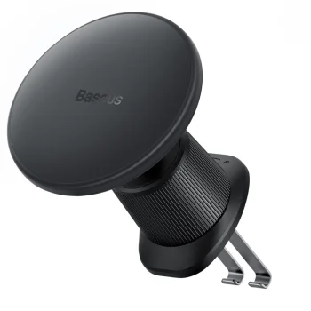 Baseus CW01 Magnetic Car Phone Holder with 15W Wireless Charger, Black