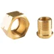 Meva Gas Cylinder Reduction Adapter 21.8mm L - 3/8\" L