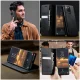 Samsung Galaxy S20 Ultra (SM-G988F) CASEME Wallet Magnetic Leather Case Cover, Black