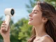 Portable Handheld Mini USB Fan Rechargeable 199 Speeds, White