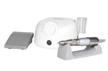 Manicure & Pedicure Nail Milling Machine Saeyang Marathon Escort II Pro + SH30N 45 W, White