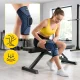 Elastingas kelio įtvaras 4FIZJO su girnelės fiksatoriumi M, mėlynas