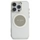 Guess iPhone 16 Pro Max Case IML Metal Colored Circle MagSafe, Gray