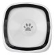 Floating No-Spill Pet Bowl, 1 L, White/Grey