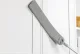 Telescopic Microfiber Duster Ruhhy with 2 Heads, Grey