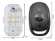 Wireless LED Strobe Lights with Remote, 7 Colors, 2 Pcs